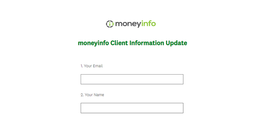 moneyinfo client info update